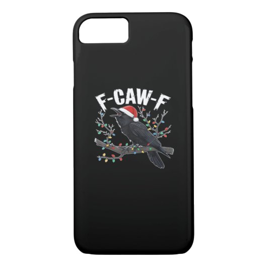 F-Caw-F Funny Trendy Case-Mate iPhone Hülle (Rückseite)
