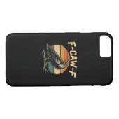 F-Caw-F Funny Trendy Case-Mate iPhone Hülle (Rückseite (Horizontal))
