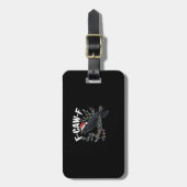 F-Caw-F Funny Trendy Gepäckanhänger (Vorderseite vertikal)