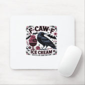 F Caw F Funny Trendy Mousepad (Mit Mouse)