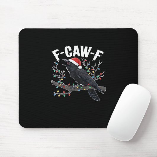 F-Caw-F Funny Trendy Mousepad (Mit Mouse)