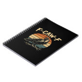 F-Caw-F Funny Trendy Notizblock (Linke Seite)