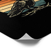 F-Caw-F Funny Trendy Poster (Ecke)