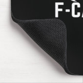 F-Caw-F Funny Wordplay Quote Creative Casual Mousepad (Ecke)