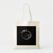 F-Caw-F Funny Wordplay Quote Retro Style Tragetasche (Vorne)