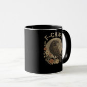 F-Caw-F Grunddesign Tasse (VorderseiteRechts)