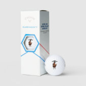 F Caw F Hahn Golfbälle - Lustiger Callaway (Verpackung)
