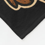 F Caw F Hahn Lustiger Vogel Fcawf Hühnerflüsterer Fleecedecke (Ecke)