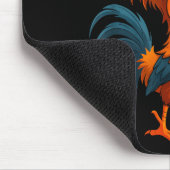 F Caw F Hahn Lustiger Vogel Fcawf Hühnerflüsterer Mousepad (Ecke)