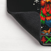 F Caw F Hahn Lustiger Vogel Fcawf Hühnerflüsterer Mousepad (Ecke)