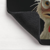 F Caw F Hahn Lustiger Vogel Fcawf Hühnerflüsterer Mousepad (Ecke)