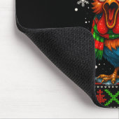 F Caw F Hahn Lustiger Vogel Fcawf Hühnerflüsterer Mousepad (Ecke)