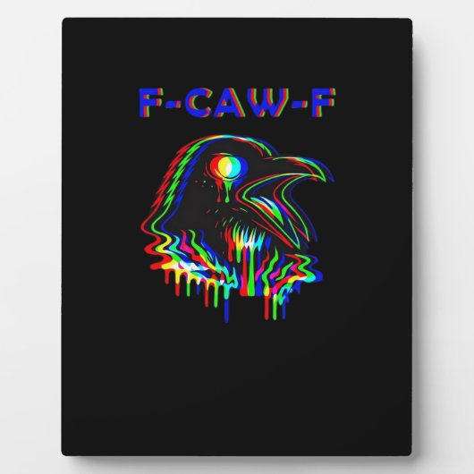 F-Caw-F Halloween Music Party Essential Fotoplatte (Vorderseite)