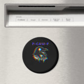 F-Caw-F Halloween-Musikparty Essentials Magnet (In Situ (Geschirrspüler))