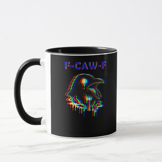 F-Caw-F Halloween-Musikparty Essentials Tasse (Links)