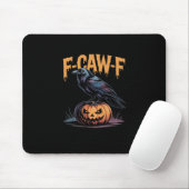 F-Caw-F Halloween-Rabe Jack-O-Lantern Gruseliger O Mousepad (Mit Mouse)