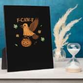 F-Caw-F Halloween Retro Classic Fotoplatte (Seite)