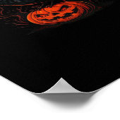 F-Caw-F Halloween Trendy Casual Poster (Ecke)
