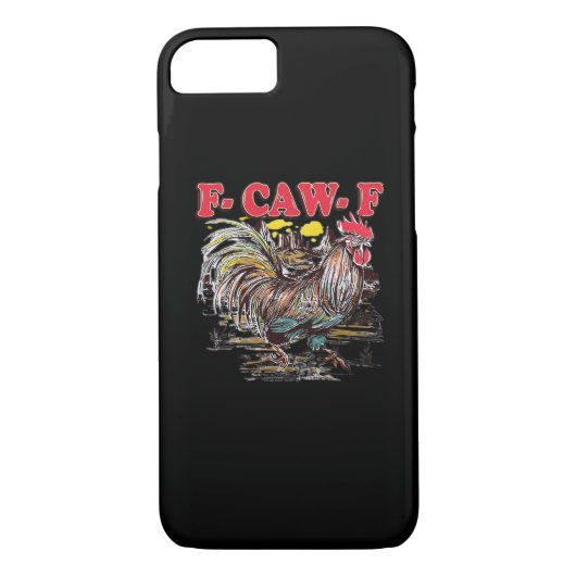F-Caw-F Hei Hei Moana Rooster Classic Funny Graphi Case-Mate iPhone Hülle (Rückseite)