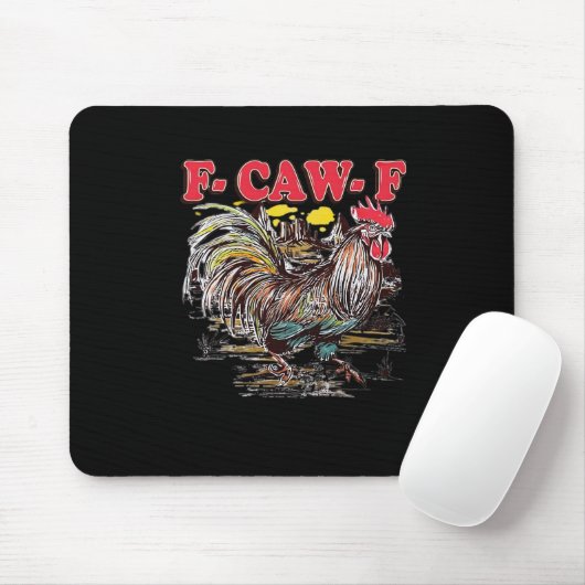 F-Caw-F Hei Hei Moana Rooster Classic Funny Graphi Mousepad (Mit Mouse)