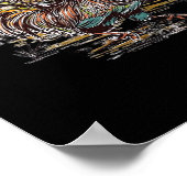 F-Caw-F Hei Hei Moana Rooster Classic Funny Graphi Poster (Ecke)