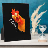 F-Caw-F Huhn Essential Classic Retro Fotoplatte (Seite)