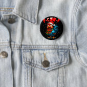 F-caw-f Huhn Fcawf Hahn Kaffee Weihnachten Fca Button (Beispiel)