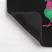 F-Caw-F Huhn im Vintage-Stil Mousepad (Ecke)