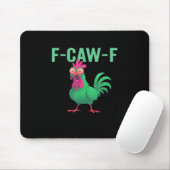 F-Caw-F Huhn im Vintage-Stil Mousepad (Mit Mouse)
