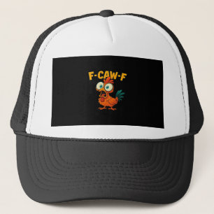 F-Caw-F Huhn Wesentlich Kreativ Casual Truckerkappe