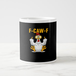 F-Caw-F-Huhn Wesentlich Lustig Trendig Jumbo-Tasse
