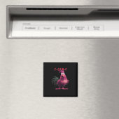 F-Caw-F-Huhn Wesentliche Ästhetik Einzigartig Magnet (In Situ (Geschirrspüler))