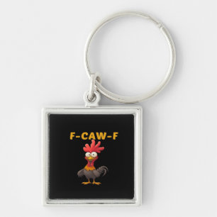 F-Caw-F-Huhn Wesentliches Klassisches Cooles Grafi Schlüsselanhänger