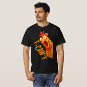 F-Caw-F-Hühnchen | Funny Bird Pun T-Shirt | Crow & (Vorne ganz)