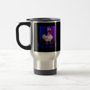 F-Caw-F Hühnchen Klassisch Einfach Sauber Reisebecher