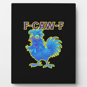 F-Caw-F Hühnchen Klassisch Kreative Freizeitkleidu Fotoplatte