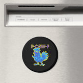 F-Caw-F Hühnchen Klassisch Kreative Freizeitkleidu Magnet (In Situ (Geschirrspüler))