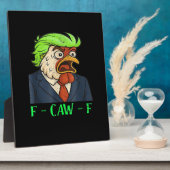 F-Caw-F Hühner-Essential Simple Clean Fotoplatte (Seite)