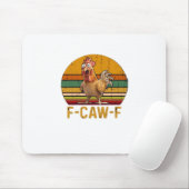 F-Caw-F Hühner Humor Essential Minimal Sauber Mousepad (Mit Mouse)