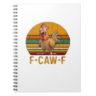 F-Caw-F Hühnerhumor Essential Minimal Sauber Notizblock