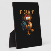 F-Caw-F Hühnerhumor Fotoplatte (Seite)