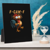 F-Caw-F Hühnerhumor Fotoplatte (Seite)