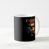 F-Caw-F Hühnerhumor Kaffeetasse (VorderseiteRechts)