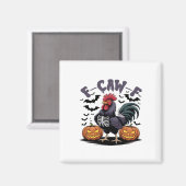 F-Caw-F Humor Crow Funny Gothic Magnet (Vorderseite/Rückseite)