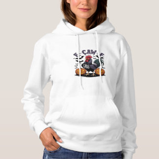 F Caw F Humor Krähe Gothic Lustiger Stil Hoodie