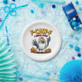 F-Caw-F I Gemein Boo Funny Spooky Halloween Skull Pappteller (Party)