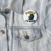 F-Caw-F Ich bin Gaming Funny Raven Crow Meme Button (Beispiel)