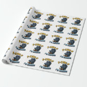 F-Caw-F Ich bin Gaming Funny Raven Crow Meme Geschenkpapier (Ungerollt)