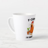 F-CAW-F Ich bin Gartnermug – Lustiger Gärtner Ind Milchtasse (Linke Ecke)