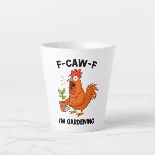 F-CAW-F Ich bin Gartnermug – Lustiger Gärtner Ind Milchtasse (Vorderseite)